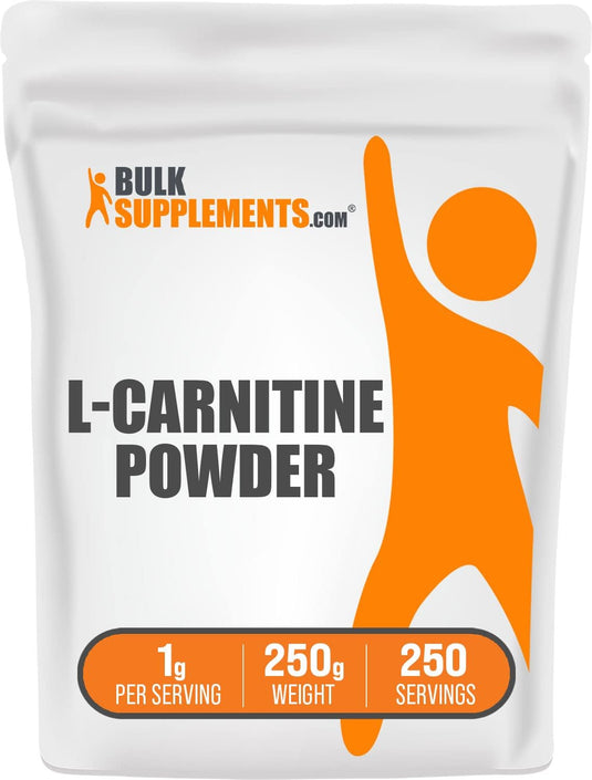 BulkSupplements.com L-Carnitine Powder - Carnitine Supplement, L Carnitine 1000mg