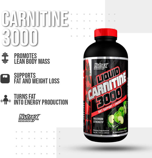 Nutrex Research Liquid Carnitine 3000