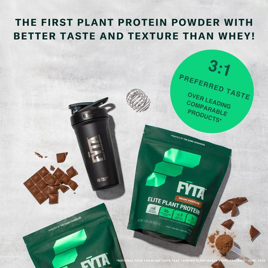 Vegan Protein Powder - Plant Based Protein Powder with Better Taste & Texture Than Whey Protein