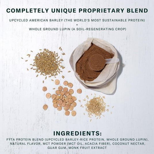 Vegan Protein Powder - Plant Based Protein Powder with Better Taste & Texture Than Whey Protein