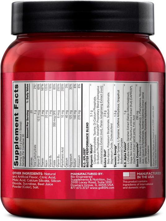 BSN N.O.-XPLODE Pre Workout Powder