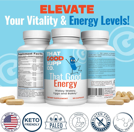 That Good Energy Natural Energy Supplements for Women & Men