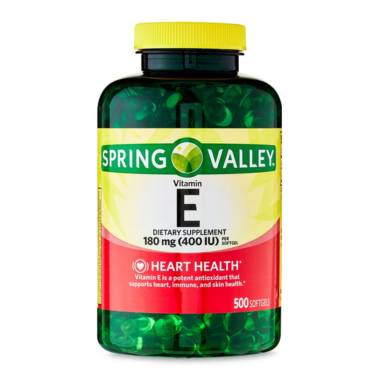 Vitamin E Dietary Supplement, 180 mg, 500 Count